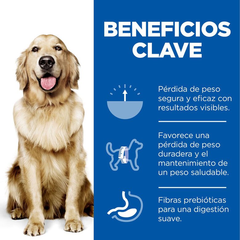 Hill's Science Plan Perfect Weight Adult Large Pollo pienso para perros, , large image number null